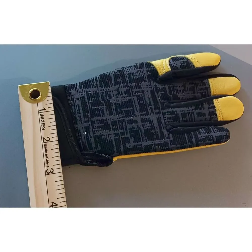 FEISHDEK Kids Size Small Leather Gardening Gloves Gloves 8-12 Years